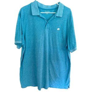 Banana Republic Teal Polo Golf Cotton Shirt Mens XL Preppy Business Office Work